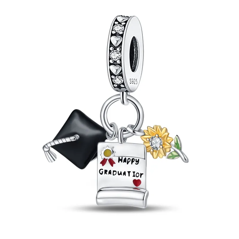 Happy Graduation Pendant Charm