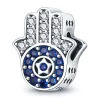 Fatima Fatima Hand Charm Zirconia