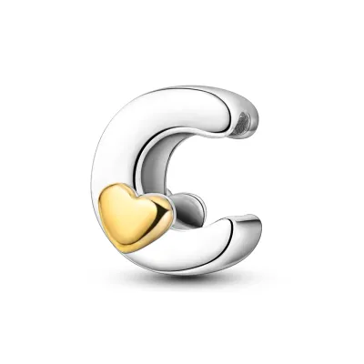 Charm Letter C Heart