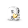 Charm Letter R Heart