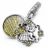 Beauty and the Beast Dancing Pendant Charm