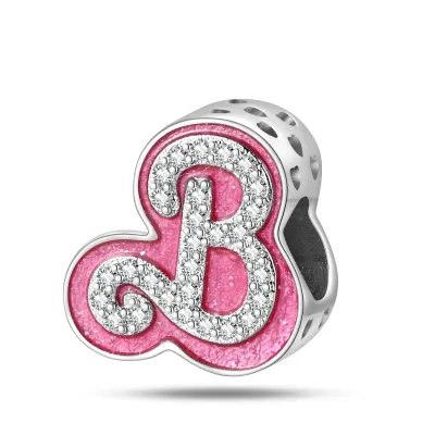 Charm Letter B, Inspired by Barbie