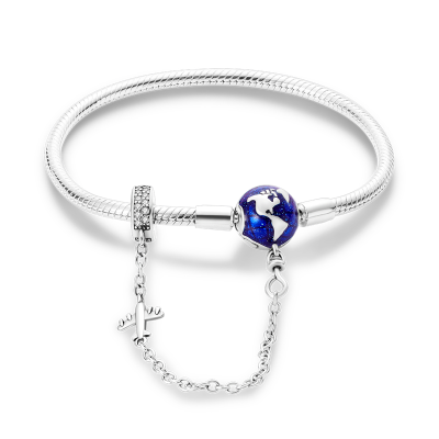 Bracelet Charms World Travel