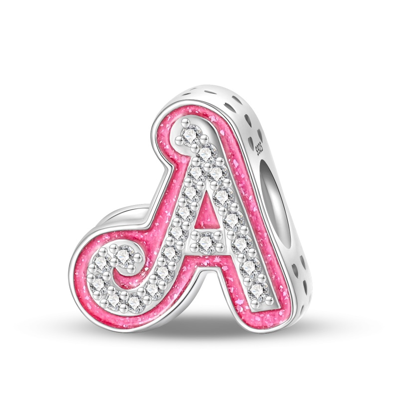 Charm Letter A Inspired by Barbie