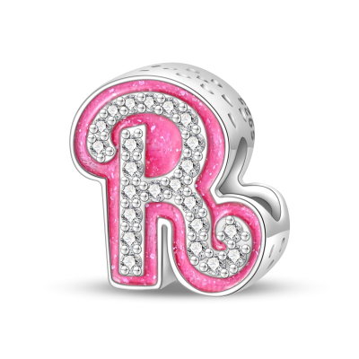 Charm Letter R Inspired by Barbie