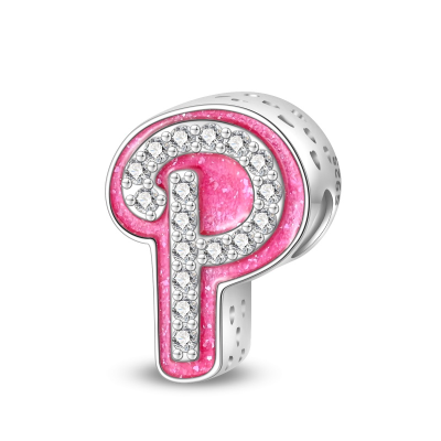 Charm Letter P Inspired by Barbie