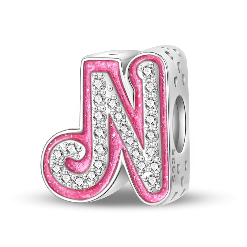 Charm Letter N Inspired by Barbie