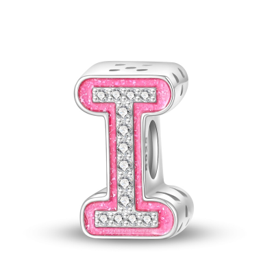 Charm Letter I Inspired by Barbie