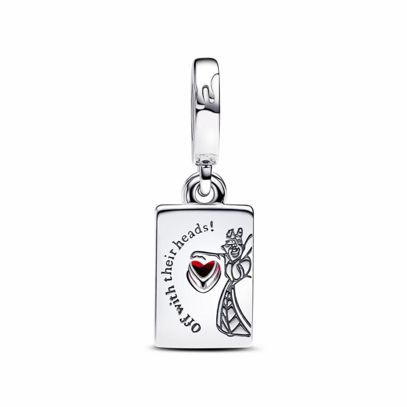 Queen of Hearts Villains Double Pendant Charm