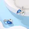 Charm Pendant Heart Pet Prints