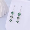 Lucky Shamrock Trio Earrings